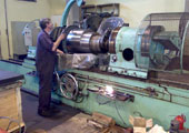 Rectificación Perno Ø 580 mm.